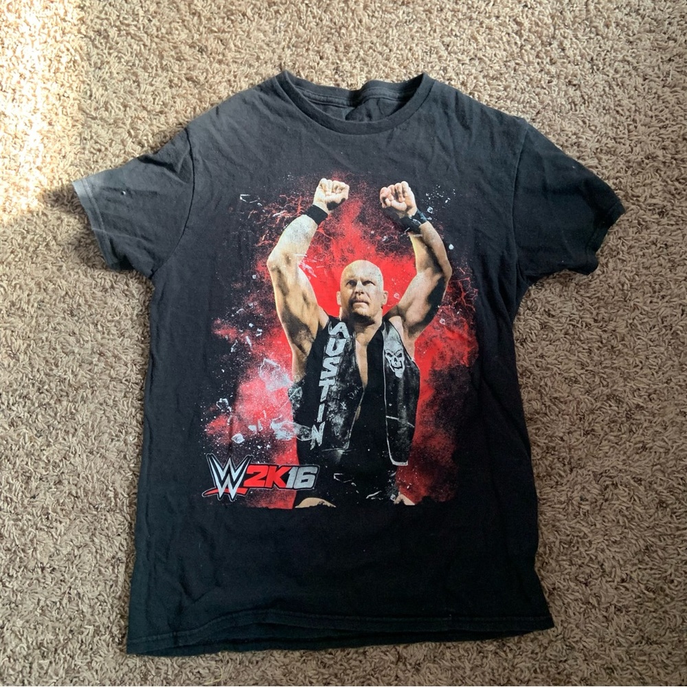 WWE stone cold shirt